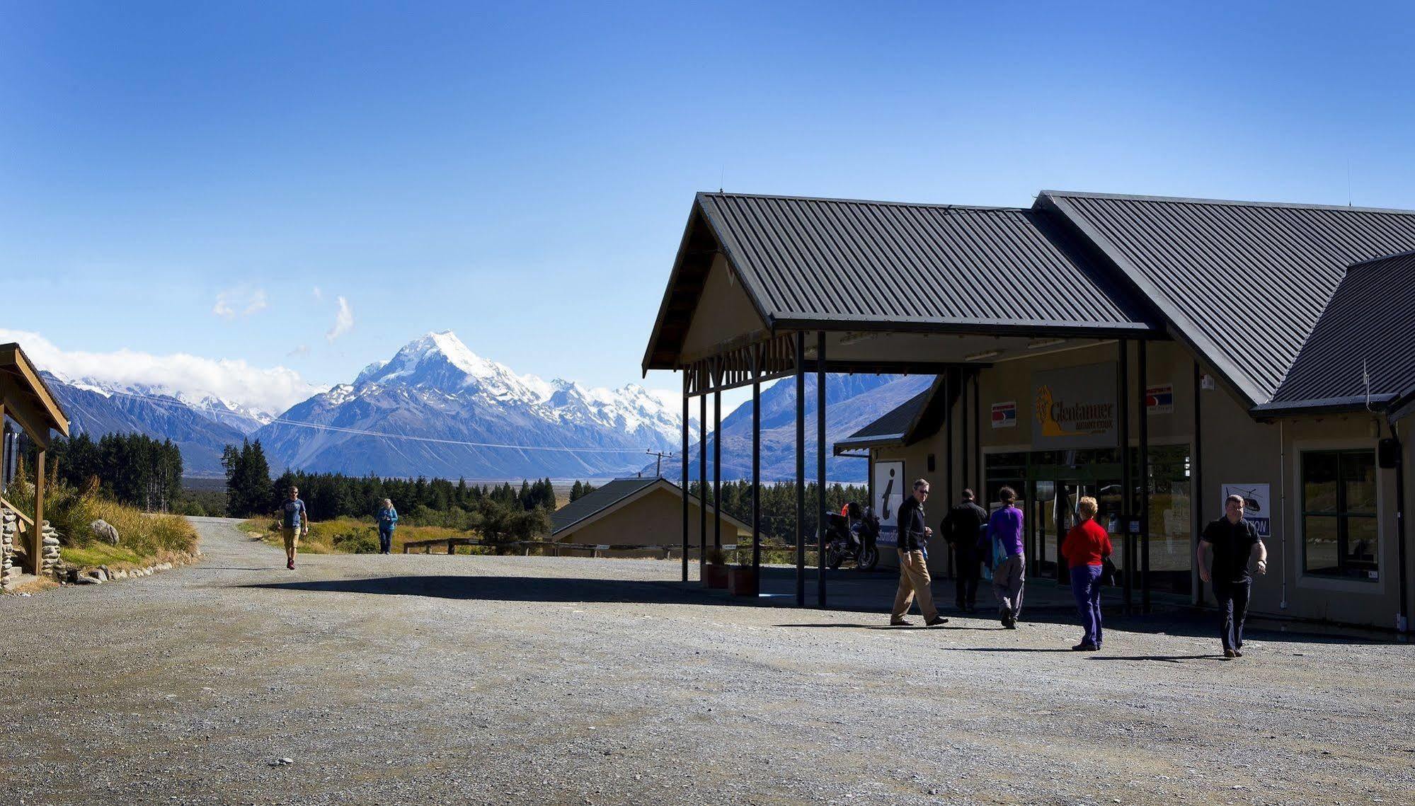 Glentanner Park Centre Hotell Aoraki / Mount Cook Exteriör bild